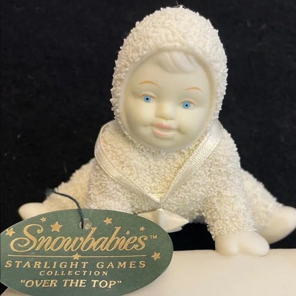 Snowbabies Figurine with Polar Bear “Over The Top” - Picture 2 of 4